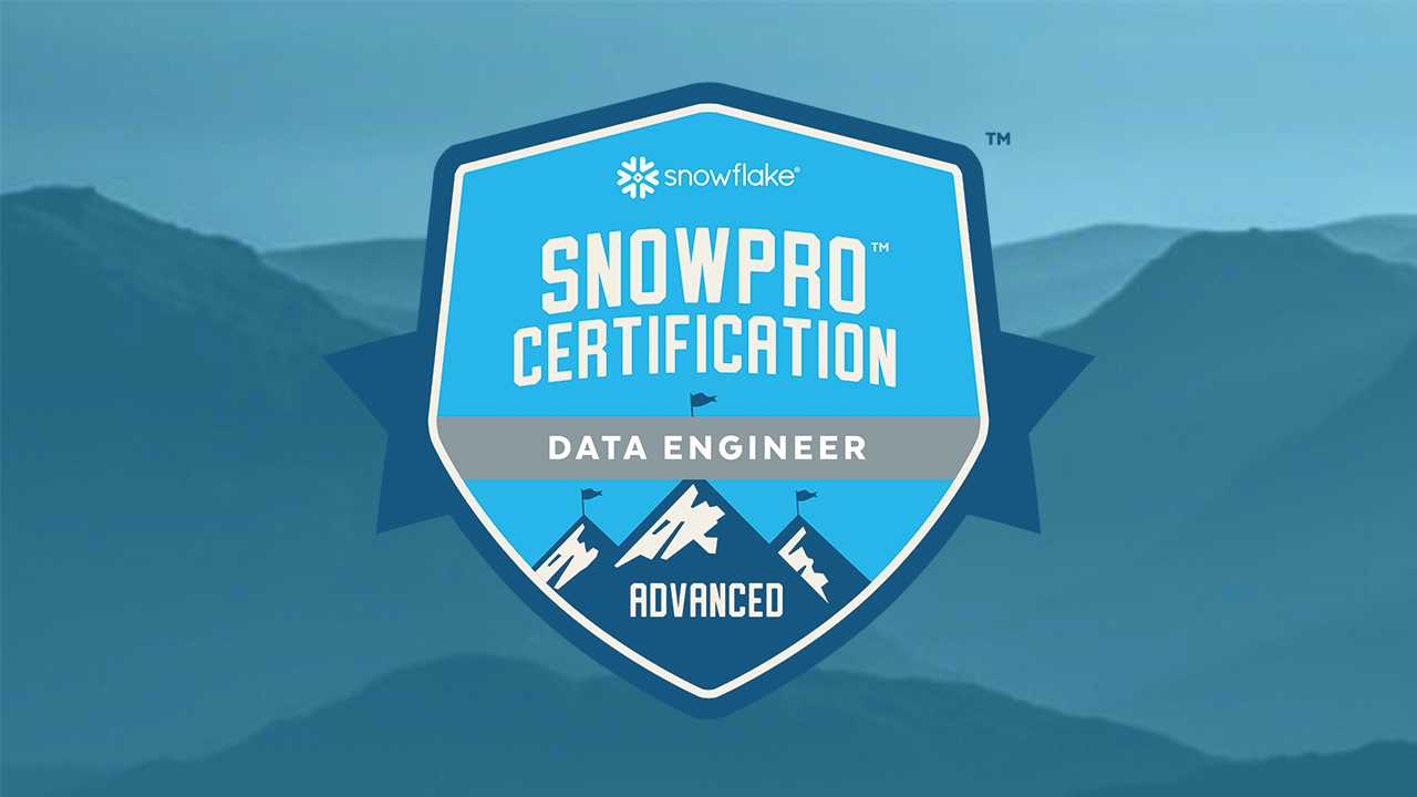 SnowPro® Advanced Data Engineer