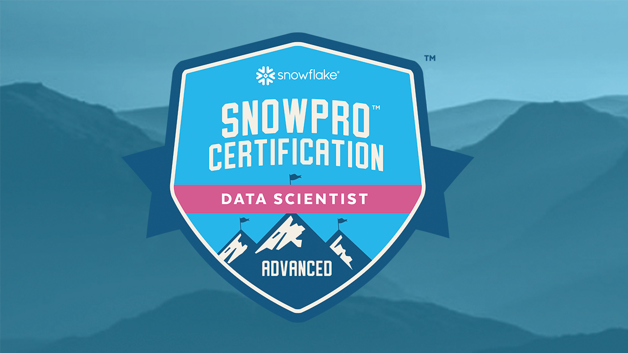 SnowPro® Advanced Data Scientist