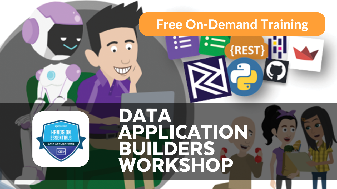 Data Application Builders Workshop (Badge 3)