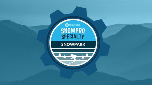 SnowPro® Specialty: Snowpark